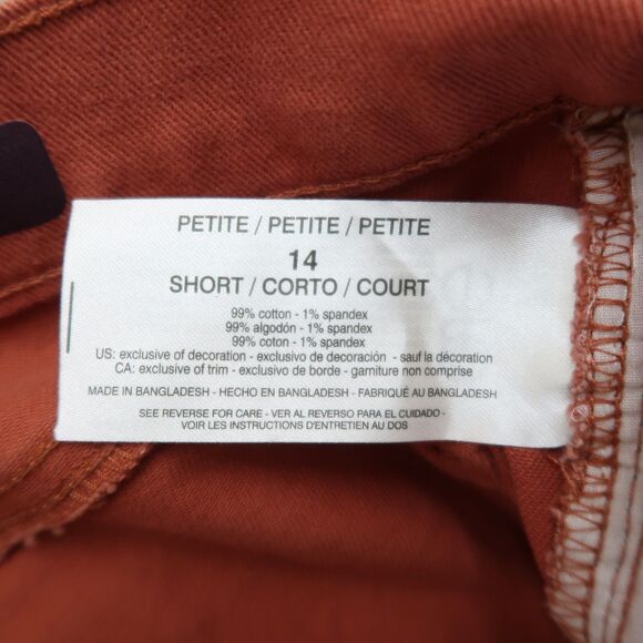 Gloria Vanderbilt Jeans Women's 14P Short High-Rise Amanda Straight 25.5" Inseam - Picture 9 of 15